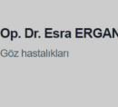 Dr. Esra Ergan Göz Hastalıkları