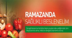 Oruç tutarken sağlıklı beslenmenin altın kurallarına dikkat edin