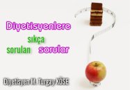 Diyetisyenlere sıkça sorulan sorular