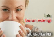 İple burun estetiği