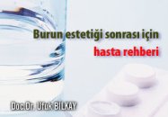 Burun estetiği sonrası için hasta rehberi