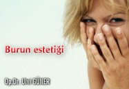Burun estetiği  operasyonu