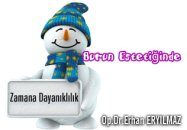 Burun estetiğinin zamana dayanıklılık boyutu