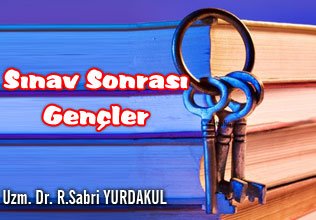 Sınav sonrası gençler