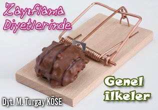 Zayıflama diyetlerinde genel ilkeler