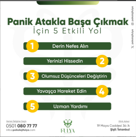 Panik atak ile başa çıkmak