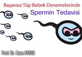 Başarısız tüp bebek denemelerinde spermin tedavisi