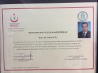 Dr. Adnan Atlı Medikal Estetik Tıp Doktoru sertifikası