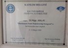 Dt. Müge Atalay Diş Hekimi sertifikası