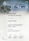 Op. Dr. Lütfü Tatlı Ortopedi ve Travmatoloji sertifikası