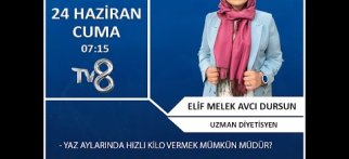 Hızlı Kilo Vermenin Püf Noktaları Nelerdir? - UZMAN DİYETİSYEN Elif Melek Avcı Dursun - 8'de Sağlık