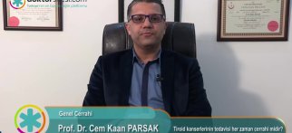 Tiroid kanserlerinin tedavisi her zaman cerrahi midir?