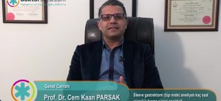 Sleeve gastrektomi (tüp mide) ameliyatı kaç saat sürer? İyileşme süresi nasıldır?