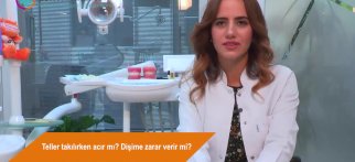 Teller takılırken acır mı? Dişime zarar verir mi?