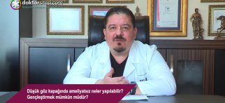 Düşük göz kapağında ameliyatsız neler yapılabilir? Gençleştirmek mümkün müdür?