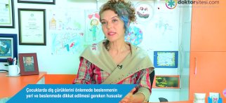 Çocuklarda diş çürüklerini önlemede beslenmenin yeri ve beslenmede dikkat edilmesi gereken hususlar
