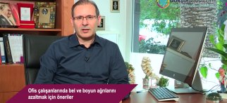 Ofis çalışanlarında bel ve boyun ağrılarını azaltmak için öneriler