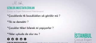 Youtube – Çocuklarda tik bozuklukları 1