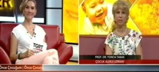 Youtube – Önce çocuğum programı – Alerji