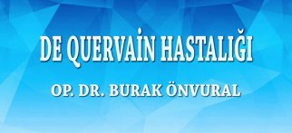 Youtube - De Quervain hastalığı
