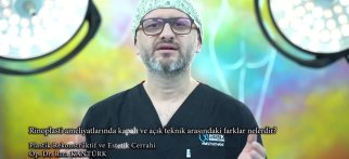 Youtube - Rinoplasti ameliyatlarında kapalı ve açık teknik arasındaki farklar nelerdir?