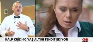 CNN Turk KALP KRIZI 40 YAS ALTINI TEHDIT EDIYOR PROF DR OĞUZ YILMAZ 09 01 2024