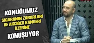 Akciğer kanseri ve sigaranın zararları üzerine söyleşi