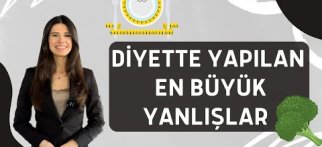 DİYETTE YAPILAN EN BÜYÜK YANLIŞLAR | Diyetisyen Hatice Nur EGE