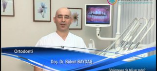Görünmeyen diş teli var mıdır?