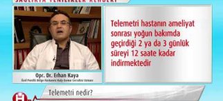 OP. DR. ERHAN KAYA - KALP VE DAMAR CERRAHİSİ UZMANI - TELEMETRİ NEDİR ?