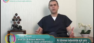 Kıl dönmesi tedavisinde açık yara tekniğinde ne tür anestezi kullanılır?