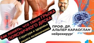 Как понять, что такое ГРЫЖА ПОЯСНИЧНОГО ДИСКА / Структура позвоночника | проф. Др. Альпер КАРАОГЛАН