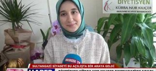 Diyetisyen Kübra Nur Kılıçer Sultangazi'de Açıldı