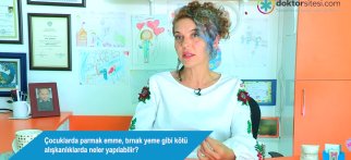 Çocuklarda parmak emme, tırnak yeme gibi kötü alışkanlıklarda neler yapılabilir?