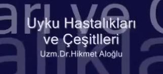 Youtube - Uyku Sorunu Nedir ?