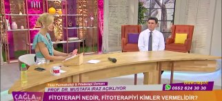 Youtube - Prof. Dr. Mustafa IRAZ FOX TV'de Fitoterapi Kimlere Verilmelidir Anlatıyor