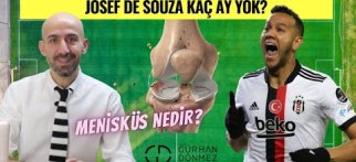 Menisküs Yırtığı Nedir? 👉🏻 Ameliyat Olan Josef de Souza Sahalardan Ne Kadar Uzak Kalacak