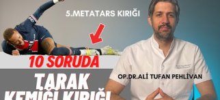 Tarak Kemiği (5. Metatars) Kırıkları Nedir? // Tarak Kemiği Kırığı Tedavisi Nasıl Yapılır?