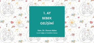 1. Ay Bebek Gelişimi - Uzm. Dr. Gonca Aslan