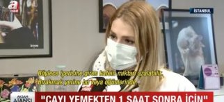 Çayı Yemekten 1 Saat Sonra İçin // Uzm. Dyt. Ömür Karamahmut