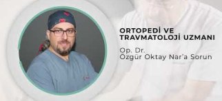 Ortopedi ve Travmatoloji Uzmanı Op. Dr. Özgür Oktay Nar - Çapraz Bağ #soru 8