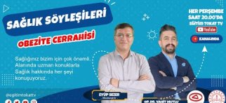 OP. DR. VAHİT MUTLU - SAĞLIK SÖYLEŞİLERİ - 7. BÖLÜM -OBEZİTE CERRAHİSİ - EĞİTİM TOKAT TV