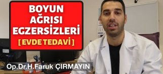 Boyun Ağrısı Egzersizleri | Düzleşme ve Tutulma İçin Evde Tedavi