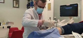 Ayak Bileğindeki Ganglion Kistinin Ultrason Görüntüleme ile Boşaltılması